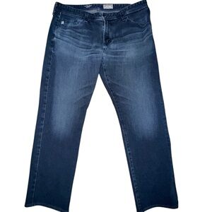 AG Adriano Goldschmied The Graduate Jeans Mens 36x29 Dark Wash Tailored Leg